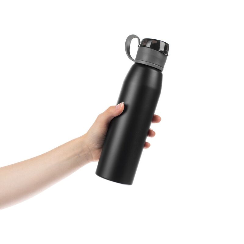 Бутылка для воды Billy Gym, матовая черная арт.16445.30