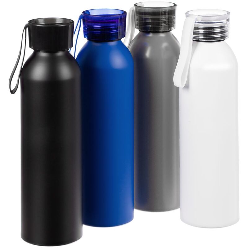 Бутылка для воды Brooke, матовая синяя арт.16447.40