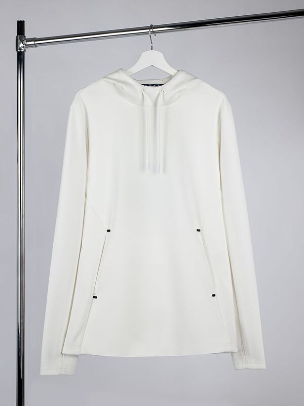 Худи унисекс Begi, молочно-белое арт.16692.60