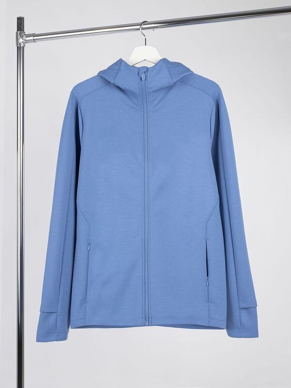 Куртка с капюшоном унисекс Begi, синяя арт.16693.44