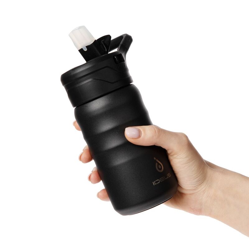 Термобутылка Fujisan 2.0, черная арт.16367.30