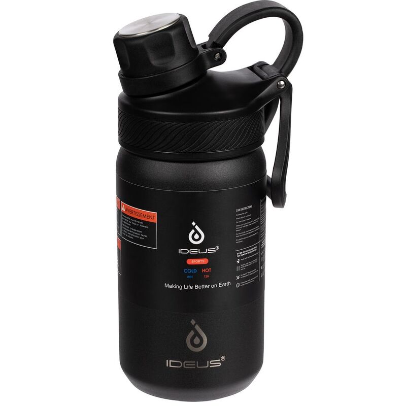 Термобутылка Fujisan 2.0, черная арт.16367.30