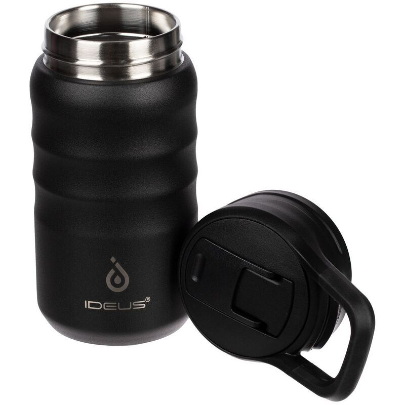 Термобутылка Fujisan 2.0, черная арт.16367.30