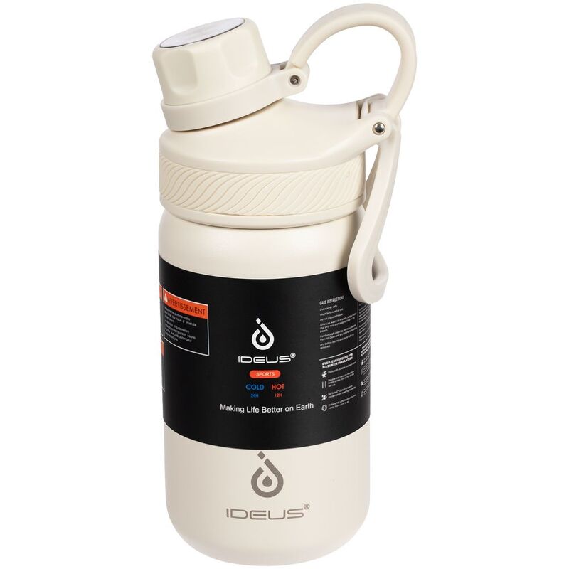 Термобутылка Fujisan 2.0, белая (молочная) арт.16367.60