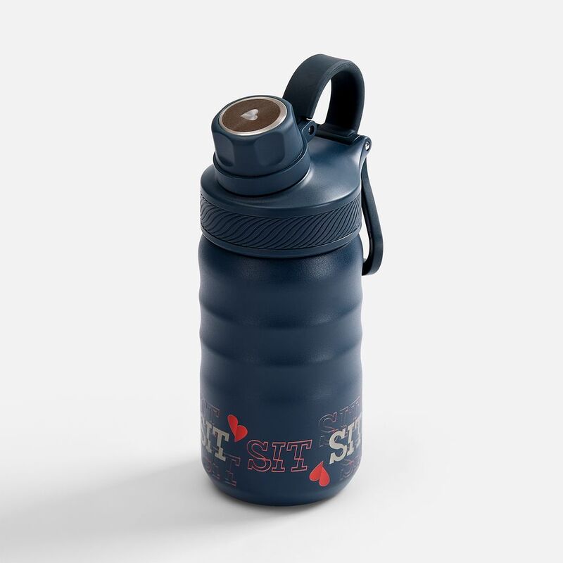 Термобутылка Fujisan 2.0, темно-синяя арт.16367.43