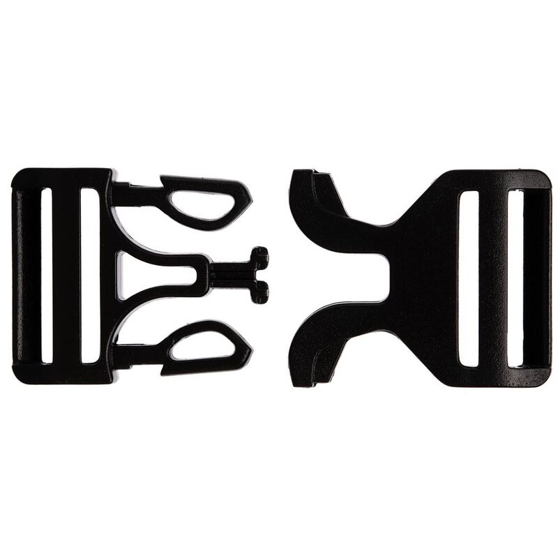 Застежка-пряжка Fibbia, черная арт.17931.30