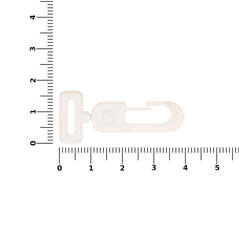 Застежка-карабин Carabine, S, белый арт.17932.60