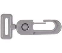 Застежка-карабин Carabine, S, серый арт.17932.10