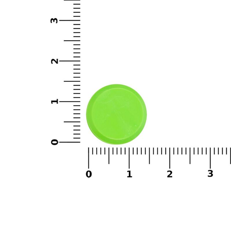 Двойной фиксатор для шнура Brogy, зеленый неон арт.17929.94