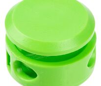 Двойной фиксатор для шнура Brogy, зеленый неон арт.17929.94