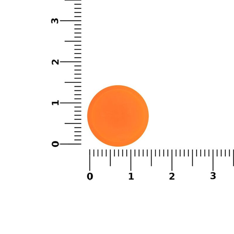 Двойной фиксатор для шнура Brogy, оранжевый неон арт.17929.22