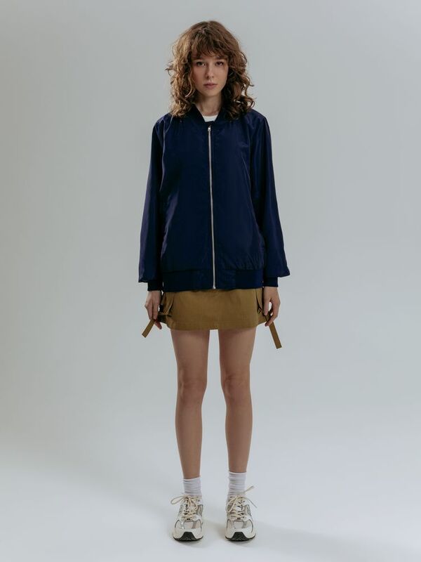 Бомбер Wigton, темно-синий арт.17622.40