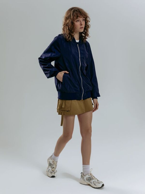 Бомбер Wigton, темно-синий арт.17622.40