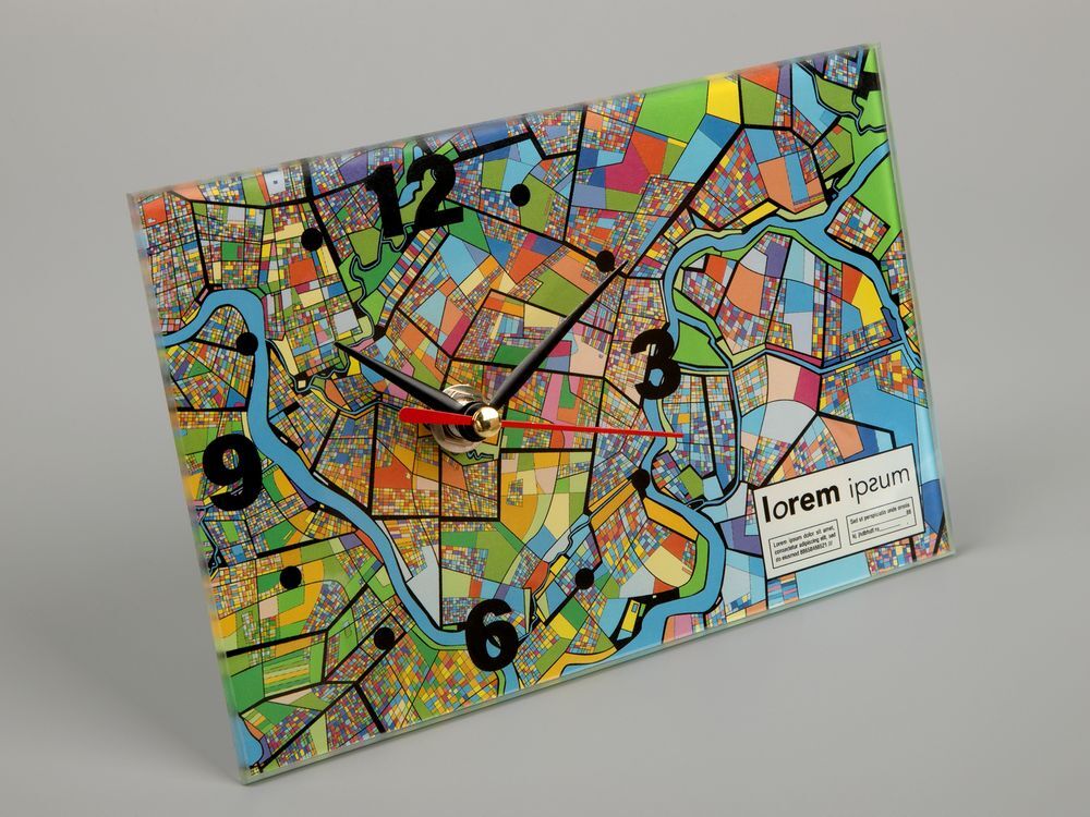 Часы настольные на заказ Uptime арт.18546.01