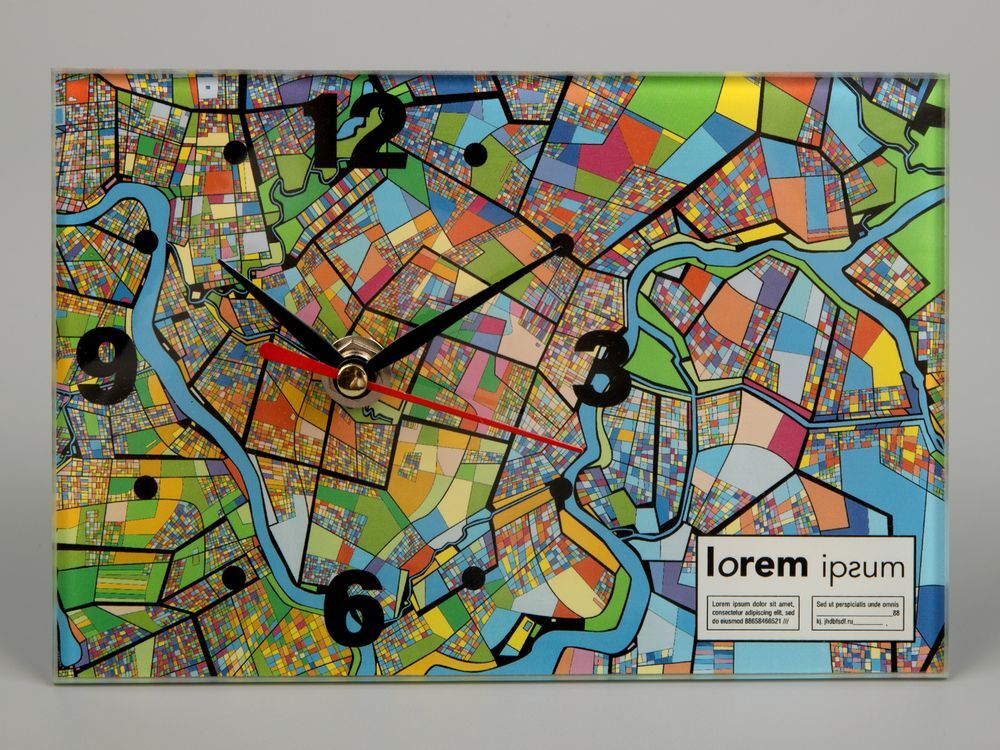 Часы настольные на заказ Uptime арт.18546.01