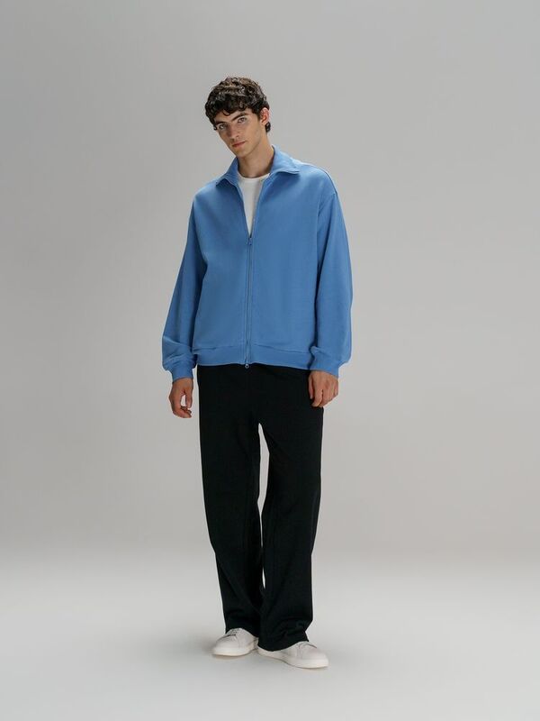 Толстовка унисекс Neofit, синяя арт.19185.44