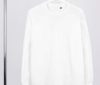 Свитшот унисекс Vozduh, молочно-белый арт.19187.60