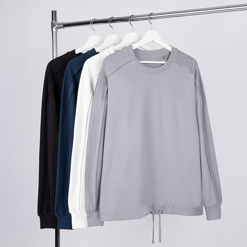 Свитшот унисекс Vozduh, светло-серый арт.19187.10