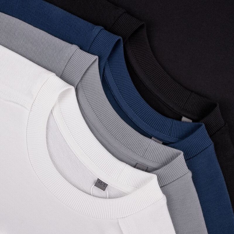 Свитшот унисекс Vozduh, светло-серый арт.19187.10