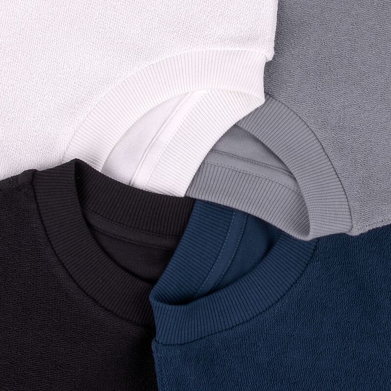 Свитшот оверсайз унисекс Vozduh, темно-синий арт.19188.40