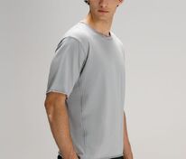 Футболка оверсайз унисекс Vozduh, светло-серая арт.19189.10