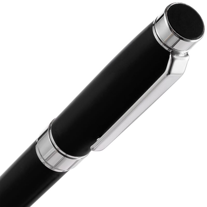 Ручка шариковая Broad Ring Soft Touch, черная арт.16704.30