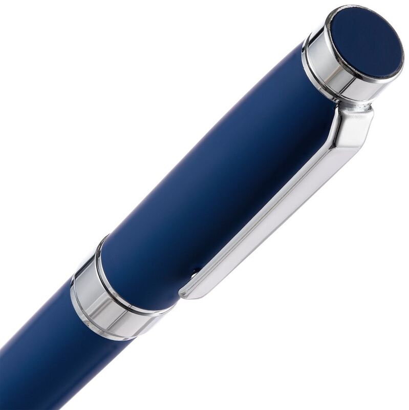 Ручка шариковая Broad Ring Soft Touch, темно-синяя арт.16704.40