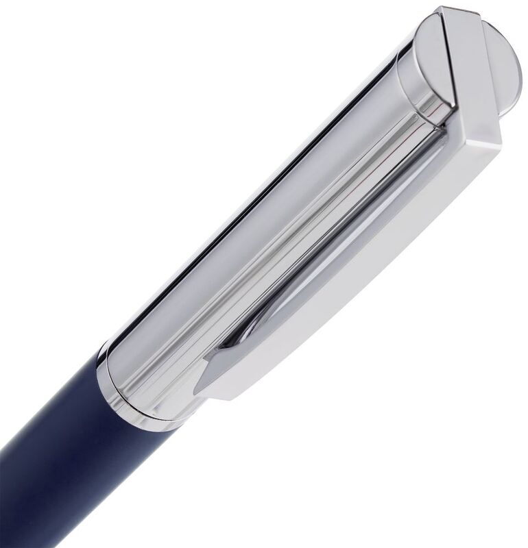 Ручка шариковая Eyeshot Soft Touch, темно-синяя арт.16705.40