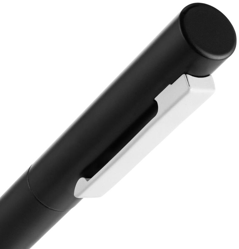 Ручка шариковая Inkolor, черная с белым арт.16715.60