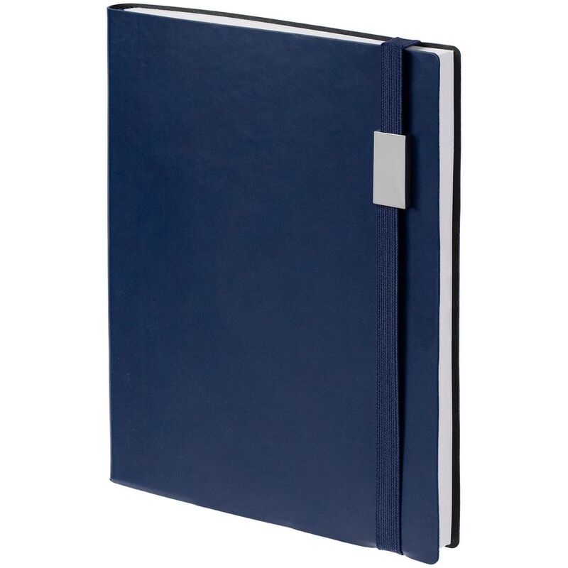 Ежедневник Vivian Metal, недатированный, темно-синий арт.16654.40