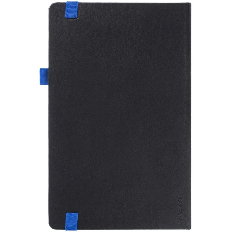 Ежедневник Ton, недатированный, черный с синим арт.16770.43