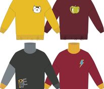 Свитер оверсайз Tricksy Net Grunge на заказ, полушерсть арт.18542.02