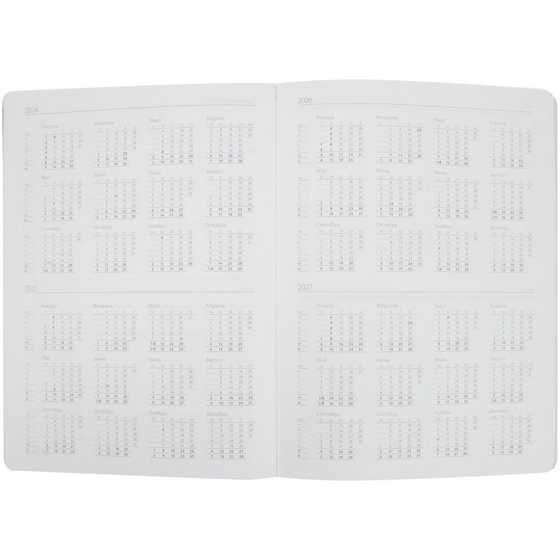 Еженедельник Lucky, недатированный, синий арт.16683.04