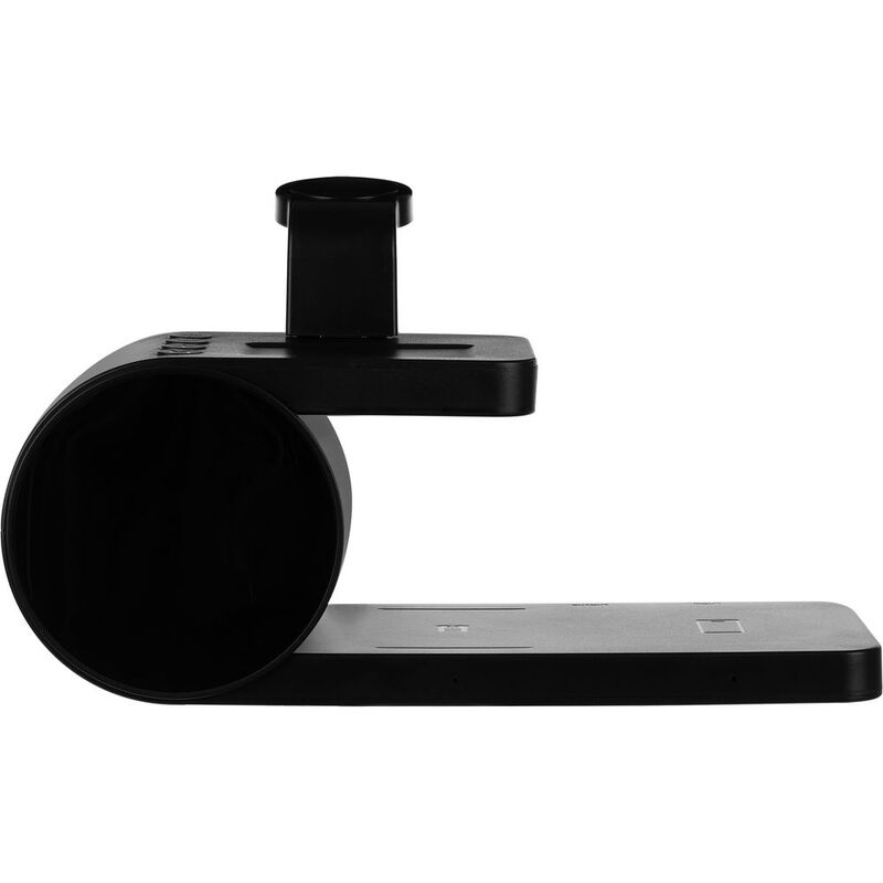 Станция беспроводной зарядки с часами fullStack, черная арт.16460.30