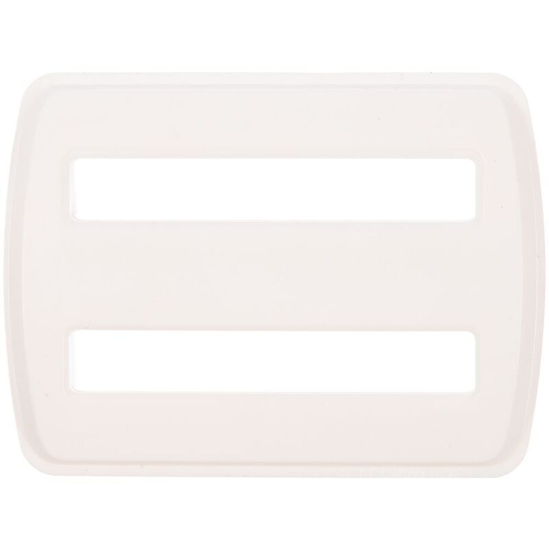 Пряжка &mdash; регулятор ремня Fermo, белая арт.16458.60