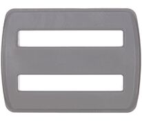 Пряжка &mdash; регулятор ремня Fermo, серая арт.16458.10