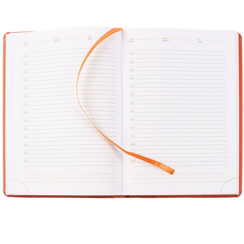 Ежедневник Prizma, недатированный, оранжевый арт.26450.20