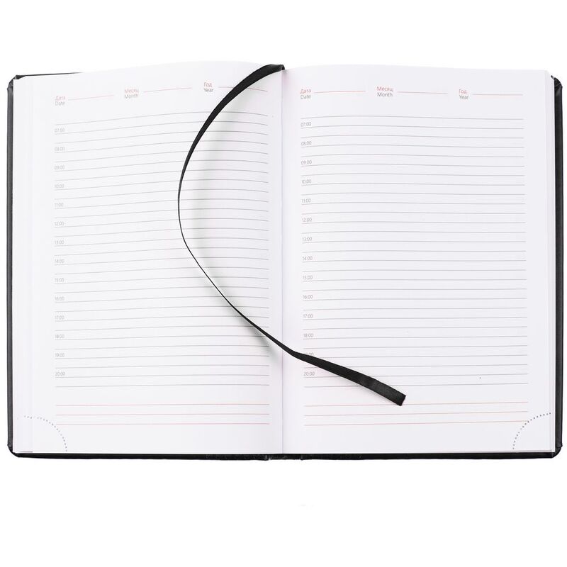 Ежедневник Prizma, недатированный, черный арт.26450.30