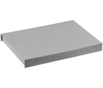 Коробка Roomy с ложементом под ежедневник А4 и ручку, серая арт.18286.10