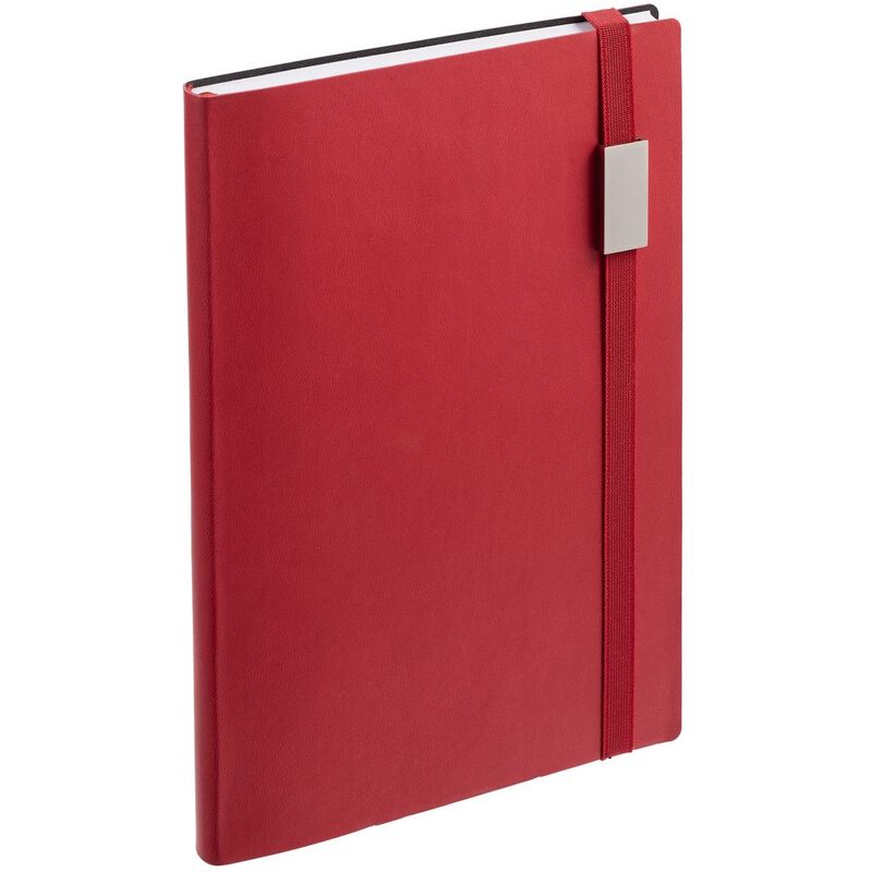 Ежедневник Vivian Metal, недатированный, красный арт.16654.05
