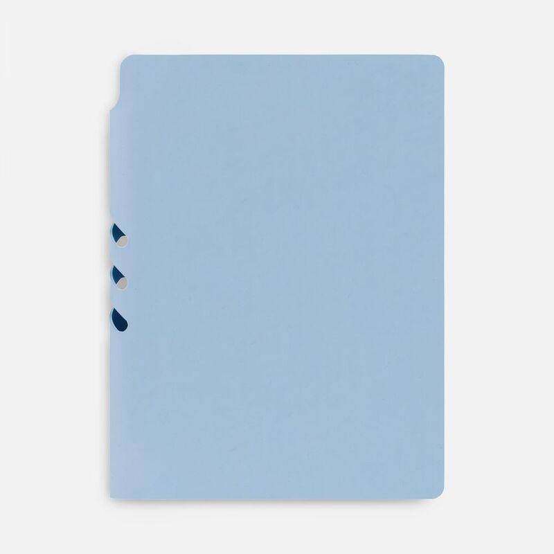 Ежедневник Flexpen Shall, недатированный, голубой арт.19087.41