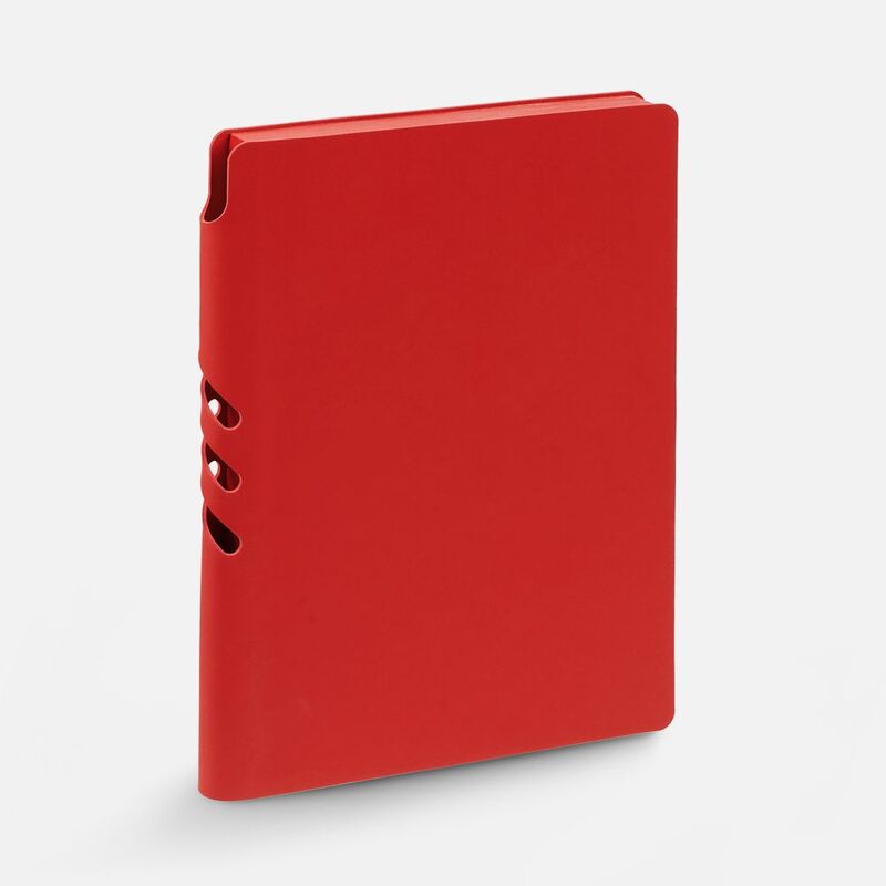 Ежедневник Flexpen Shall, недатированный, красный арт.19087.05