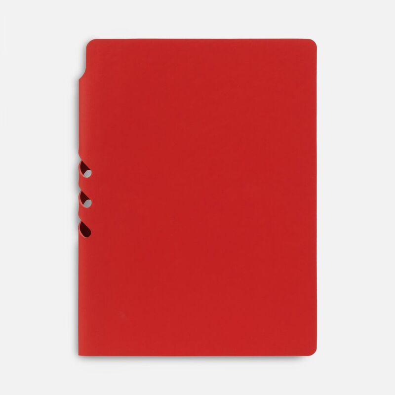 Ежедневник Flexpen Shall, недатированный, красный арт.19087.05