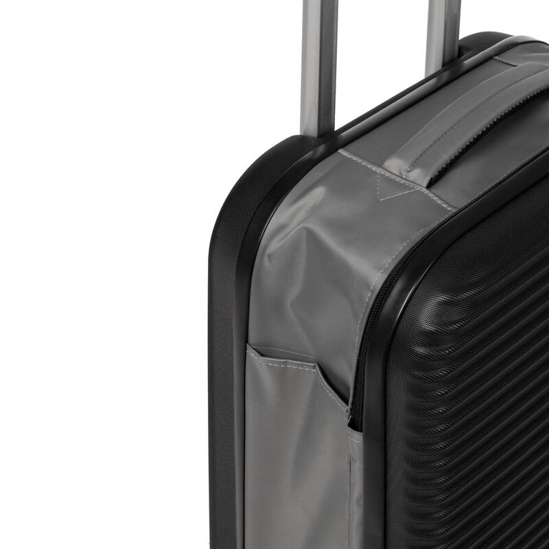 Чемодан Bonfold, черный с серым арт.16498.31