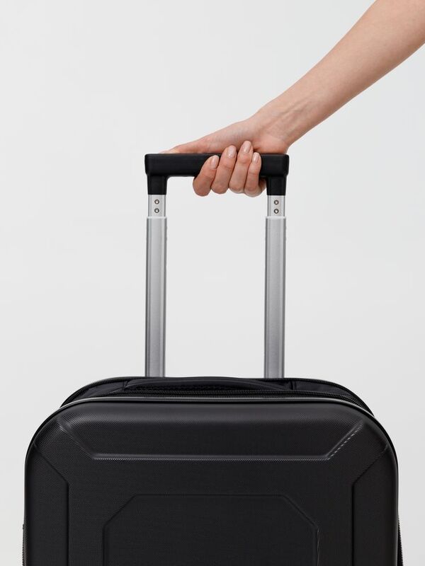 Чемодан Platta, черный арт.16499.30