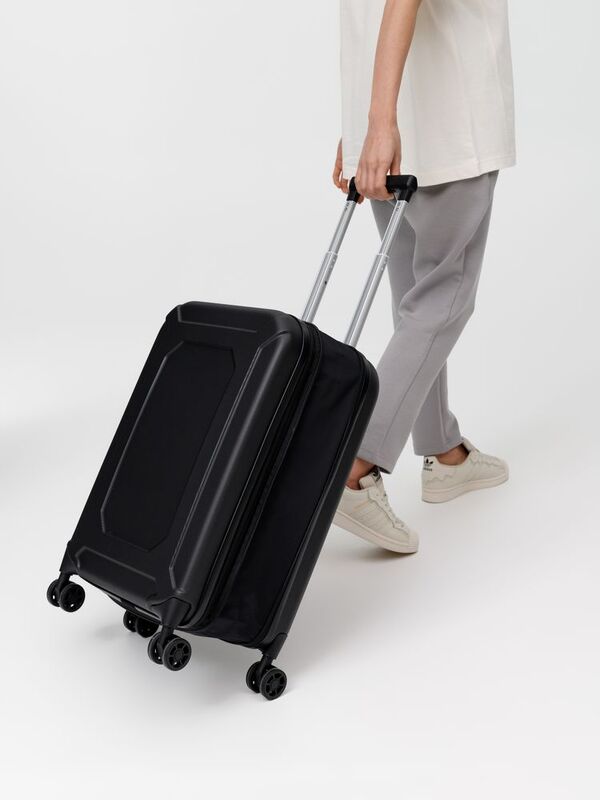 Чемодан Platta, черный арт.16499.30