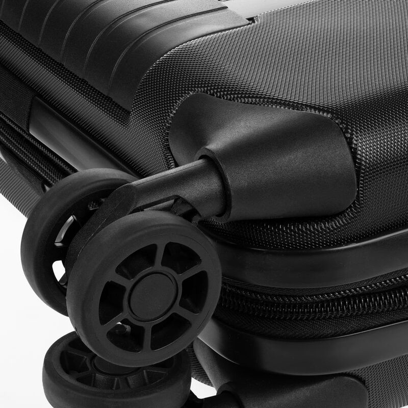 Чемодан Platta, черный с синим арт.16499.34