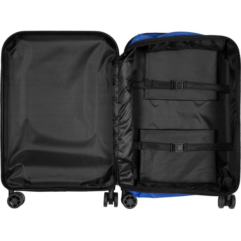 Чемодан Platta, черный с синим арт.16499.34