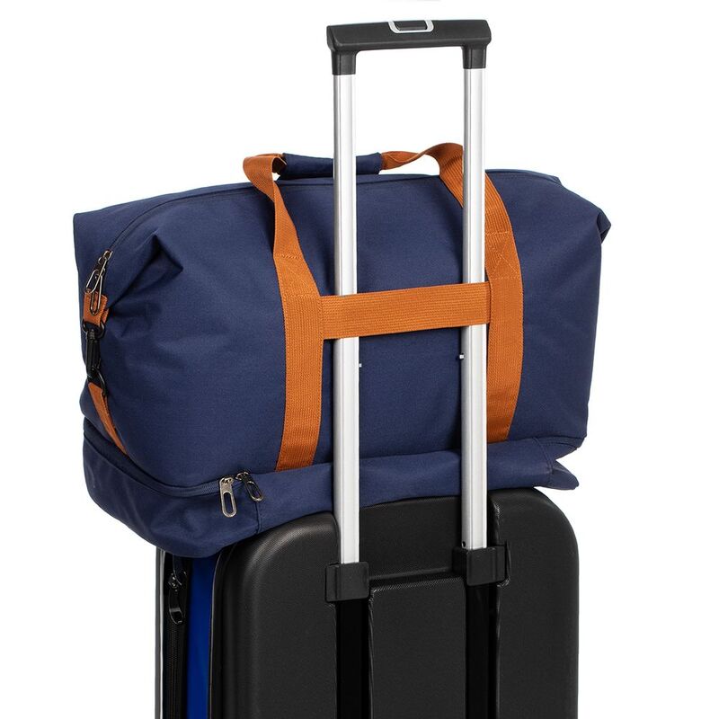 Чемодан Platta, черный с синим арт.16499.34