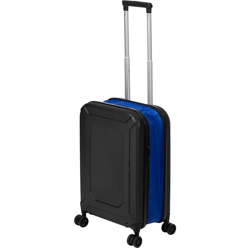 Чемодан Platta, черный с синим арт.16499.34